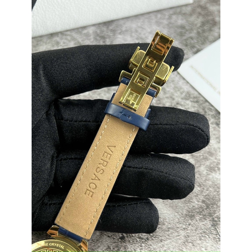 [Full Box] Đồng hồ Versace Daphnis Blue nữ cao cấp -Máy quazt-  36mm- Bảo hành 24 tháng | BigBuy360 - bigbuy360.vn