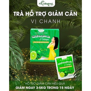 Detox Chanh Giảm Cân N Collagen – Hỗ trợ tăng cường chuyển hóa chất béo hộp 15 gói