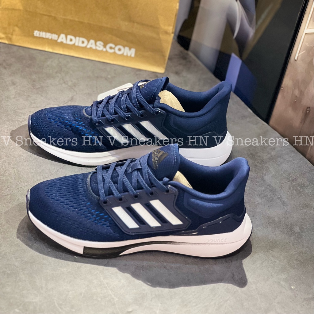 Giày Adidas RUNNING Nam Nữ Giày Chạy Bộ EQ21 Màu Đen Than Sc  Giày Thể Thao Nam Adidas EQ Xanh Navy Bản Mới Nhất