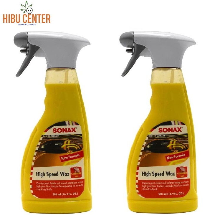 { SÁNG BÓNG } Dung dịch đánh bóng sơn ướt SONAX 500ml