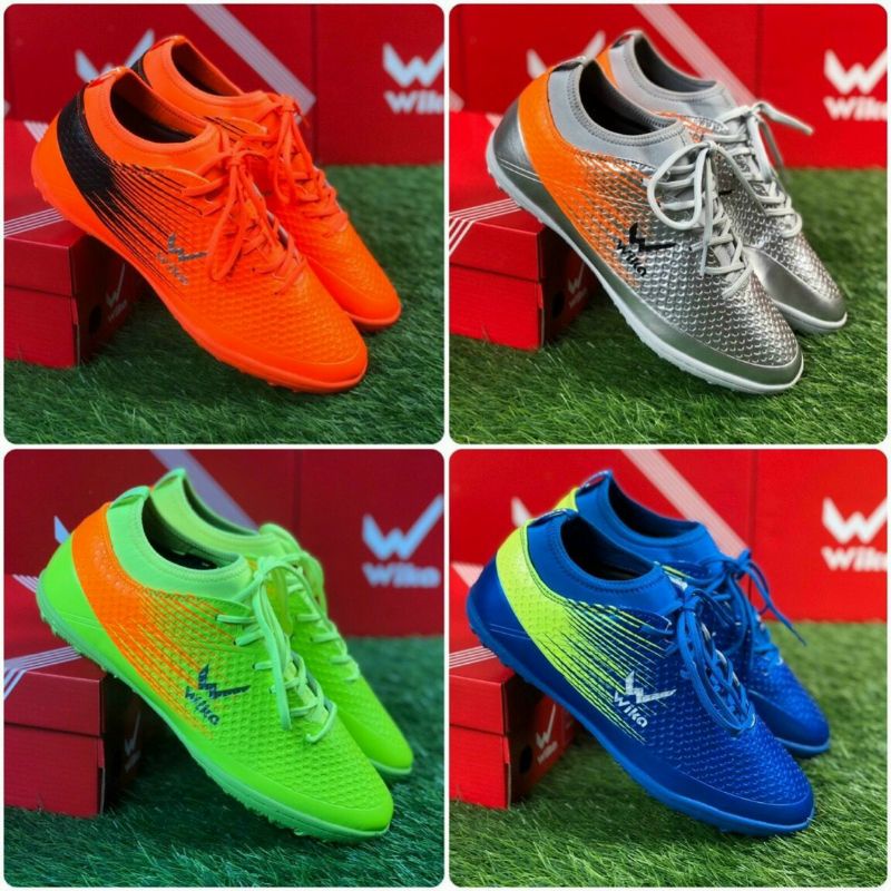 Giày Đá Bóng Wika Flash ⚡ Giày đá banh đinh TF sân cỏ nhân tạo Full Box!!