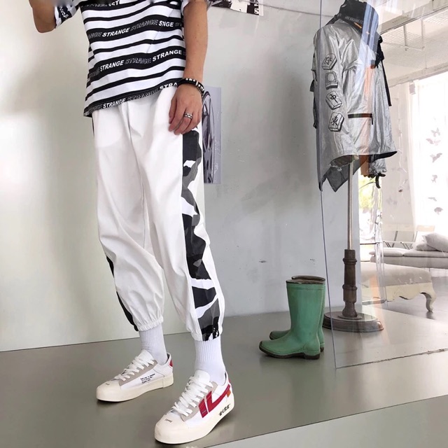 CÓ SẴN jogger unisex pha camo rằn ri ulzzang quin2611 | BigBuy360 - bigbuy360.vn