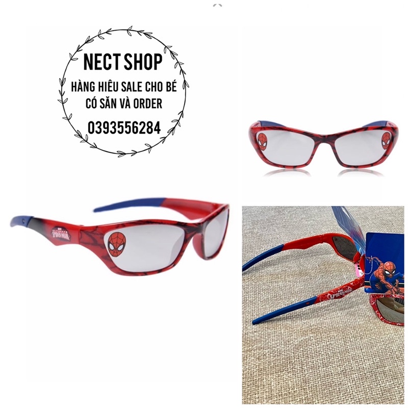 Kính spiderman 3-6 tuổi sale