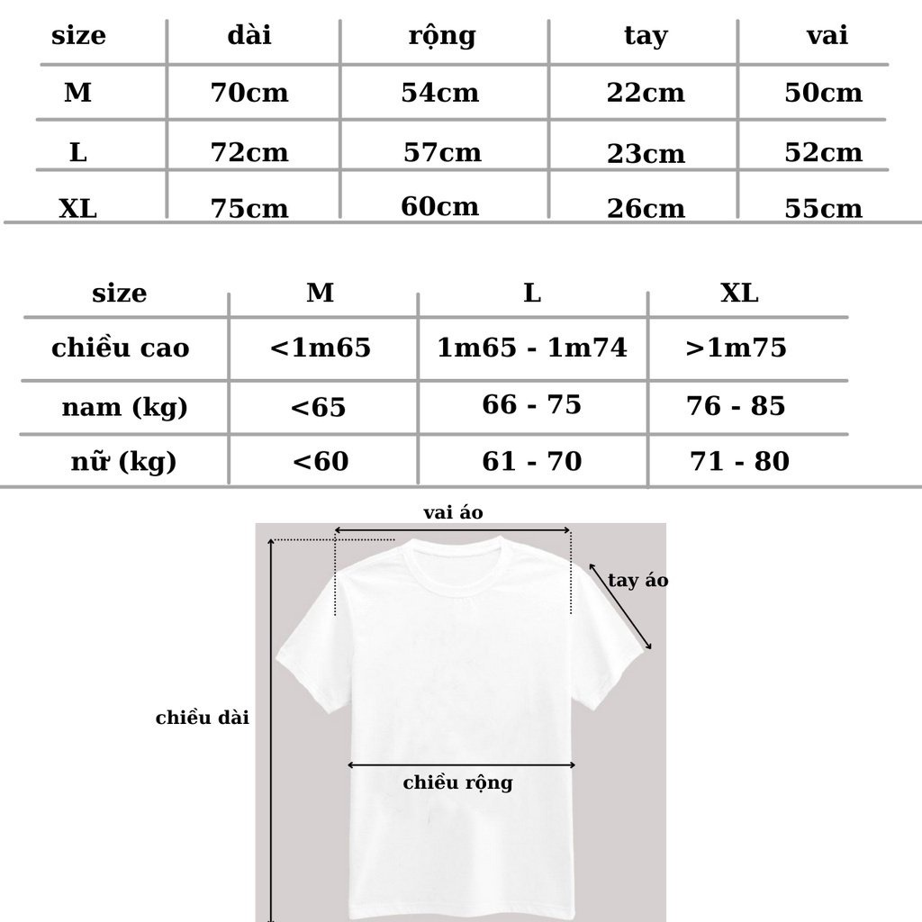 Áo Thun Bình Phước Unisex Basic Tee phông trơn nam nữ