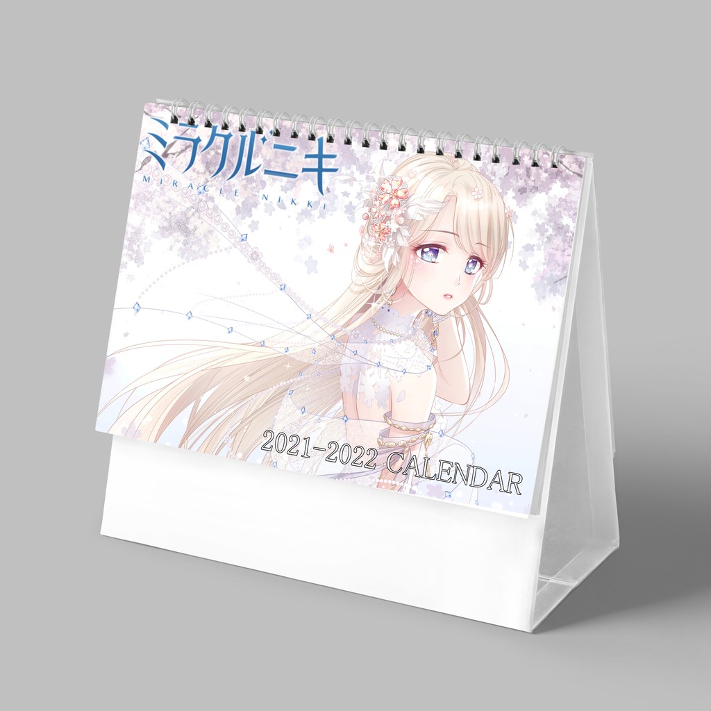 Lịch 21 22 Lịch để Ban In Hinh Ngoi Sao Thời Trang Miracle Nikki Game Anime Chibi Chữ Nhật Ngang Giảm Chỉ Con 100 000 đ