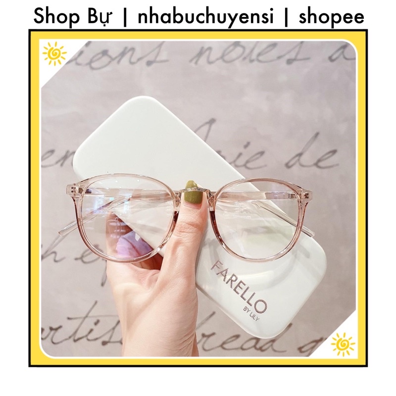 [ GỌNG KÍNH DẺO 209 ] GỌNG KÍNH DẺO HÀN QUỐC DÁNG TRÒN UNISEX NAM NỮ