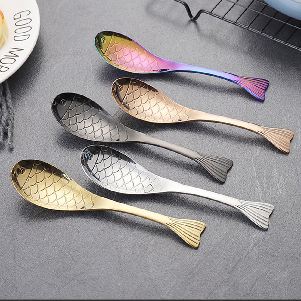 Muỗng cà phê VANES1 họa tiết hoạt hình nhiều màu sắc