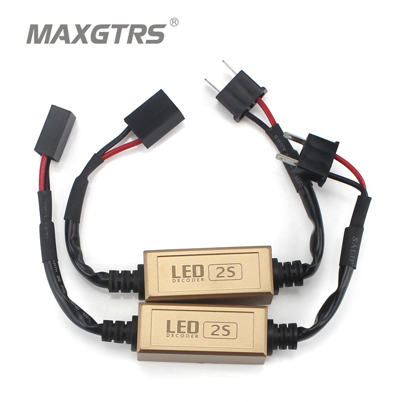 MAXGTRS 2x Automotive decoder H1 H3 H4 H7 H8 H11 H13 9005 9006 9007 car canbus