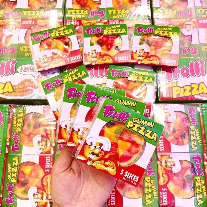 KẸO DẺO TRÁI CÂY TROLLI PIZZA 15.5g