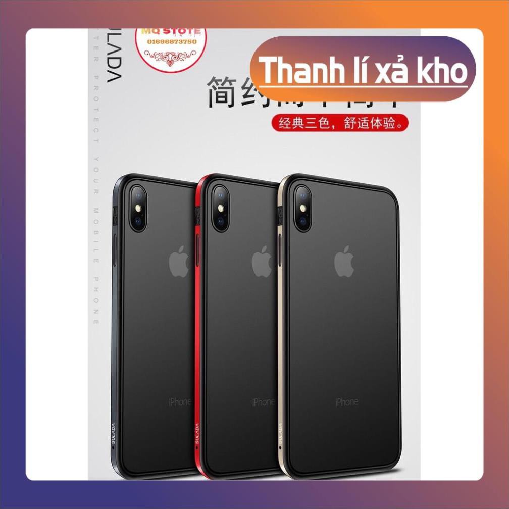 [K]IPHONE 6+/7+/8+/X/XS/XS MAX ỐP LƯNG SULADA CHỐNG VÂN TAY TUYỆT ĐỐI ^^