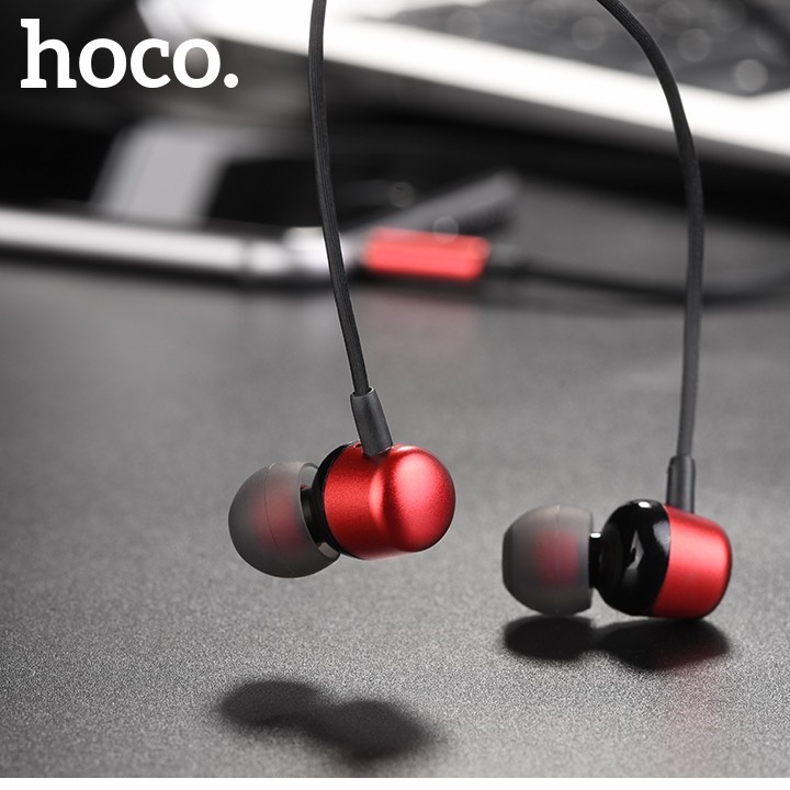 Tai nghe dây Hoco Borophone M31 chính hãng - Jack cắm 3.5mm, Super Bass tương tích cho mọi dòng máy điện thoại