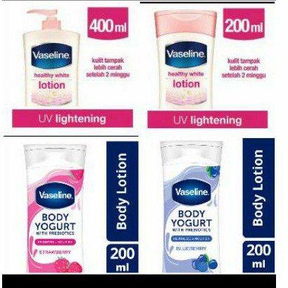 (Hàng Mới Về) Sữa Dưỡng Thể Vaseline Làm Trắng Da Chống Tia Uv 200ml & Hàng Có Sẵn 400ml