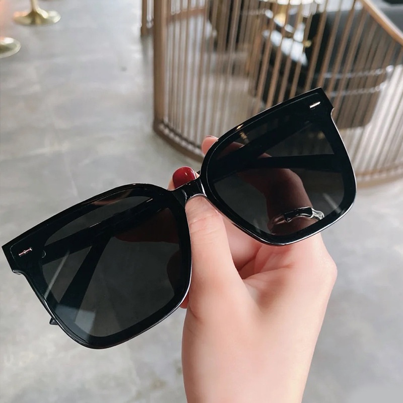 Kính Mát Gọng Vuông Phong Cách Cổ Điển Thời Trang Cho Nữ