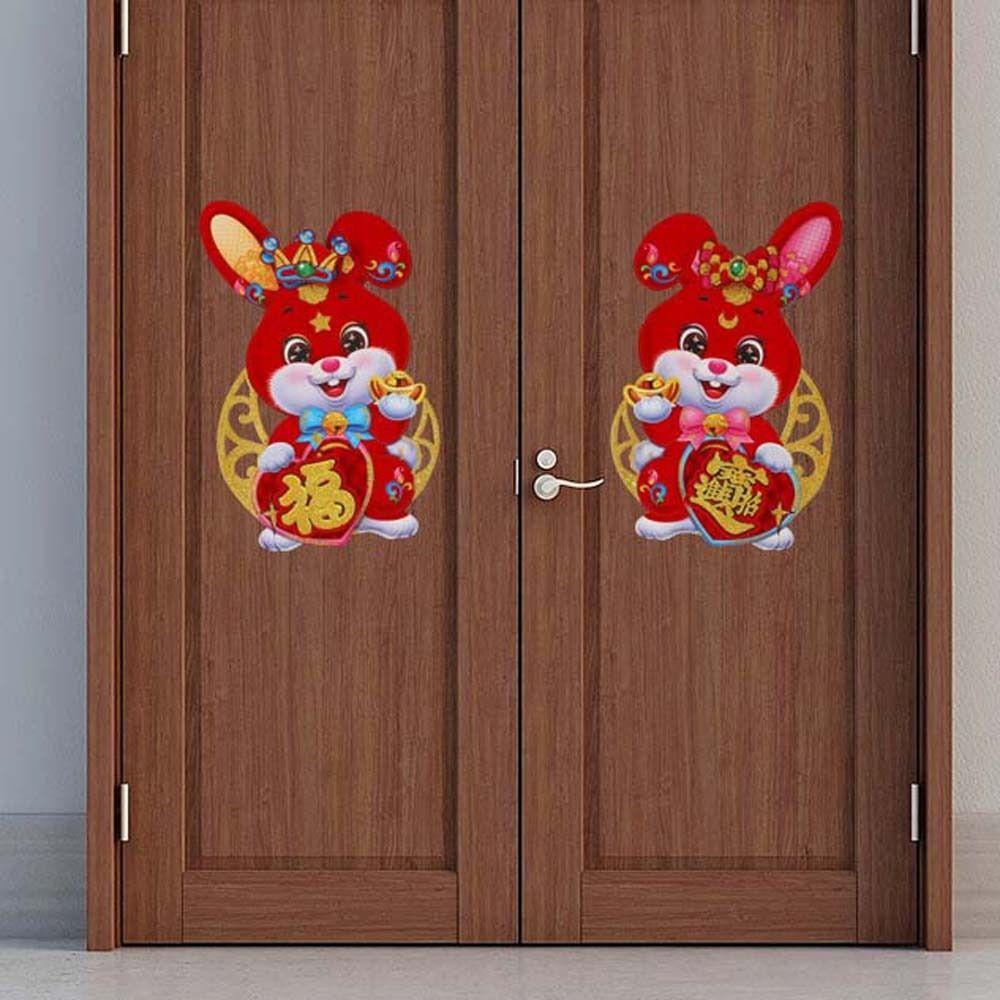 Epoch Miếng Dán Trang Trí Cửa Sổ Mừng Năm Mới 2023 Chống Tổ Ong