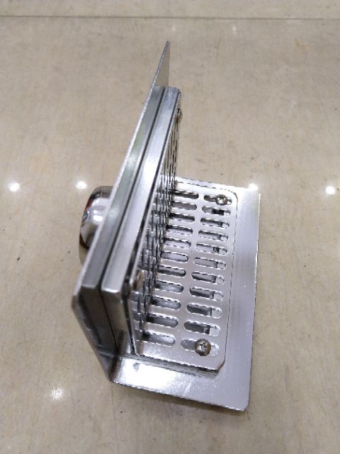 Phễu thu ngang vách, phếu thoát ngang, phễu thoát ban công, phễu thoát nhà vệ sinh, inox304 không gỉ . Loại L