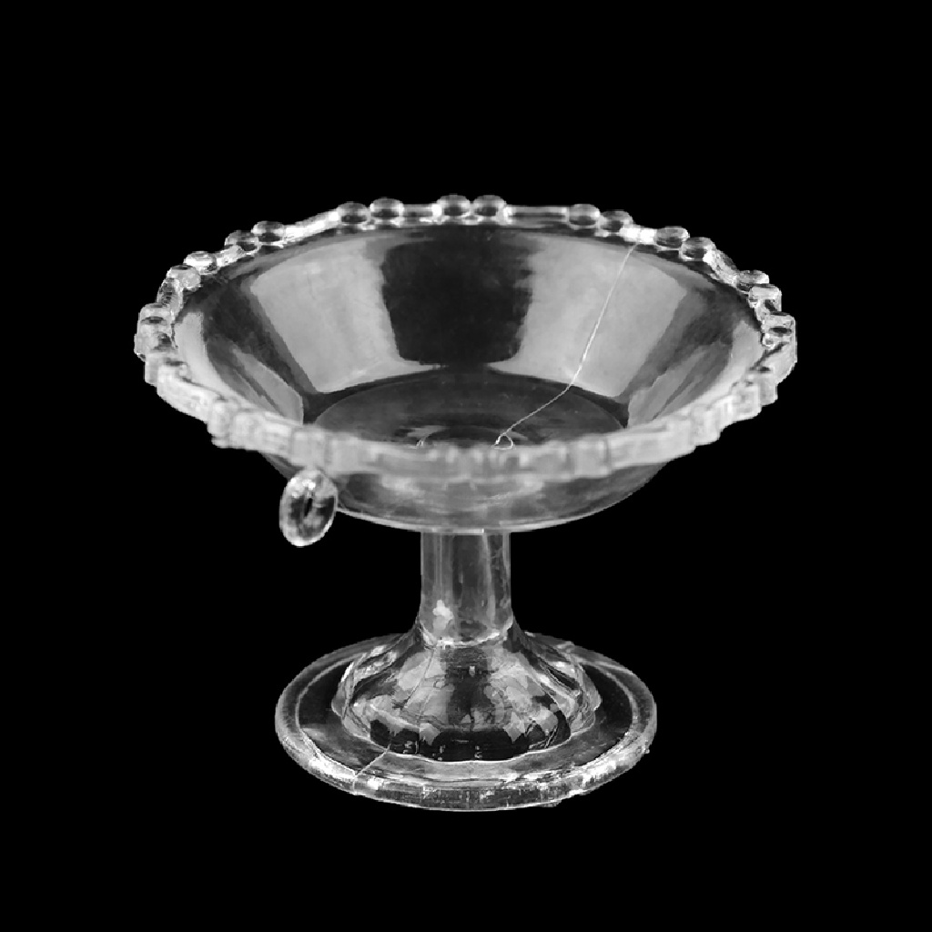 SU 1Set 1:12 Dollhouse Miniature Dessert Pan Cake Stand Fruit Tray W/Fruit DecorToy n