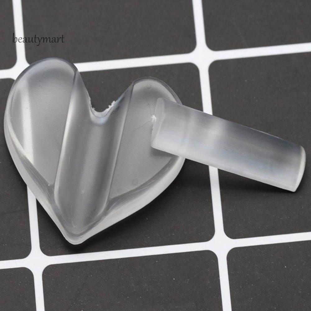 [Hàng mới về] Khuôn nhấn trang trí móng trong suốt hình ngôi sao/ trái tim