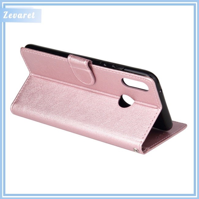 Ốp Điện Thoại Da Nắp Gập Có 3 Ngăn Đựng Thẻ Dành Cho HUAWEI Y9 2019