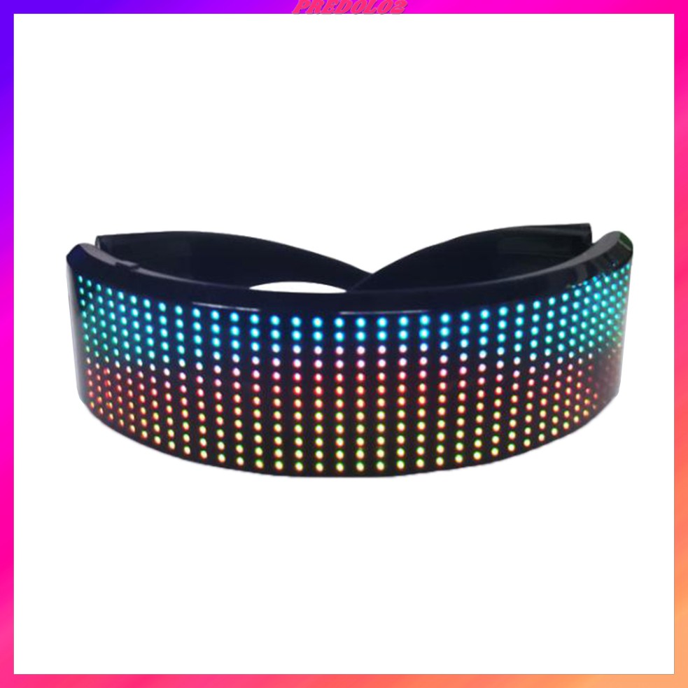 Mắt Kính Có Đèn LED Phát Sáng Dành Cho Các Bữa Tiệc [Predolo2] DJ