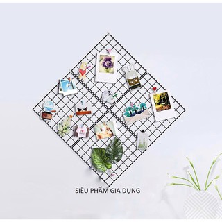 Set 4 khung lưới 35.35cm khung treo tường trang trí