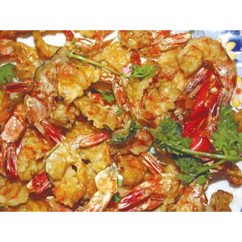 Tôm lụi, tôm xẻ khô Cà Mau - tôm thiên nhiên dai ngọt
