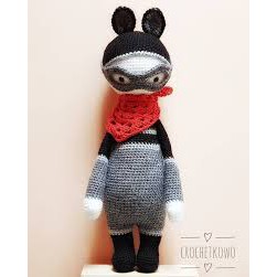 BÉ GẤU CHỒN RACOON THÚ MÓC LEN NHỒI BÔNG LALYLALA CHO BÉ 50 CM | RY STORE