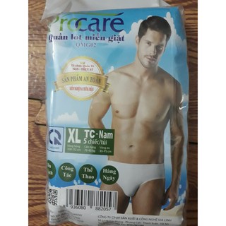 Combo 3 quần lót cotton dùng 1 lần cho Nam