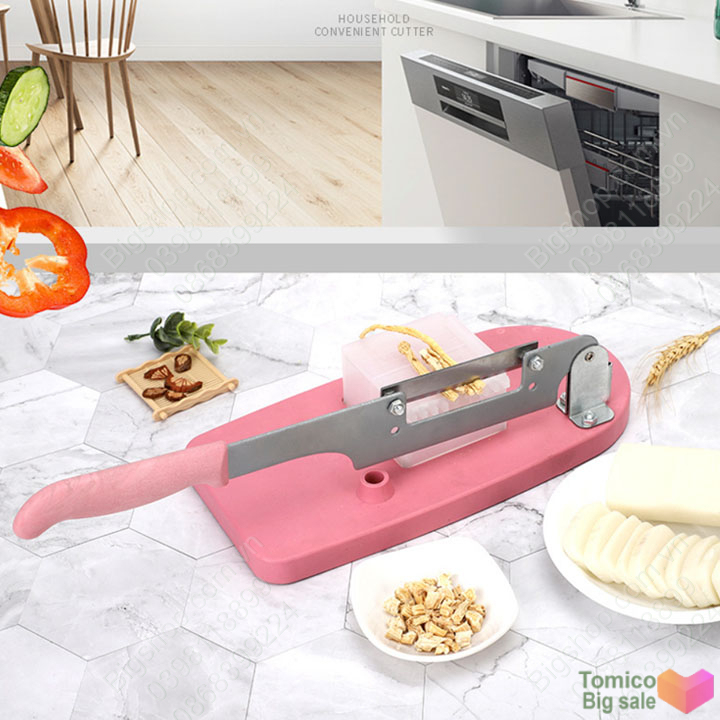 Dao thái thịt đông lạnh, thái đồ đa năng thành lát mỏng, đế nhựa ABS (thái bằng tay)