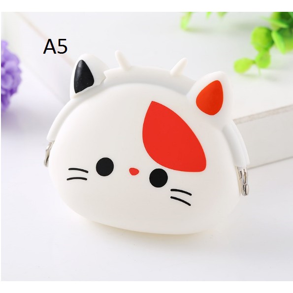 Silicone Coin Purse Cute Animal women pouch Children Gift