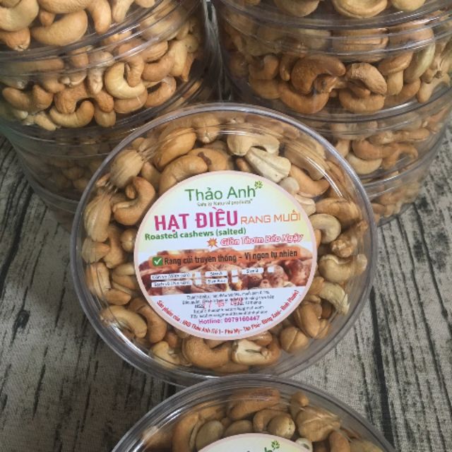 hạt điều rang ít muối sạch vỏ ăn ngay ngon khó cưỡng