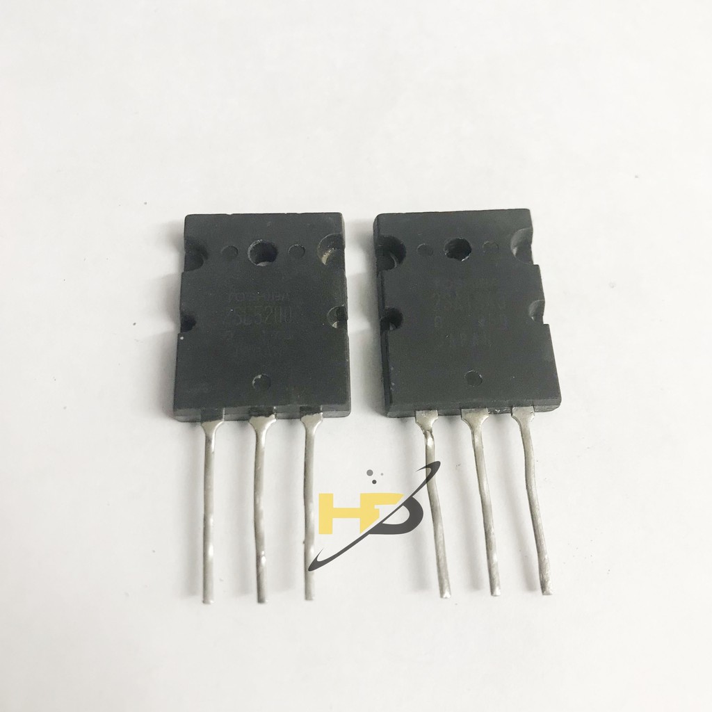 Linh Kiện Âm Ly, Set Một Cặp Sò S5200-2SA1943 Tháo Máy Sống 100%
