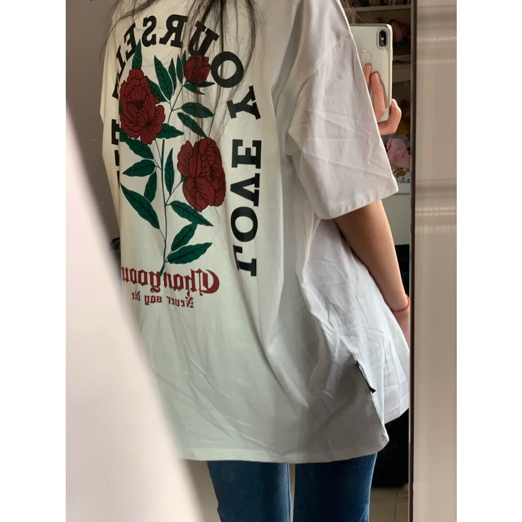 Áo Thun Nữ Ngắn Tay Cổ Tròn Thời Trang Hàn