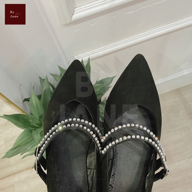 Giày bệt quai đá Fleur - shoes By Jane