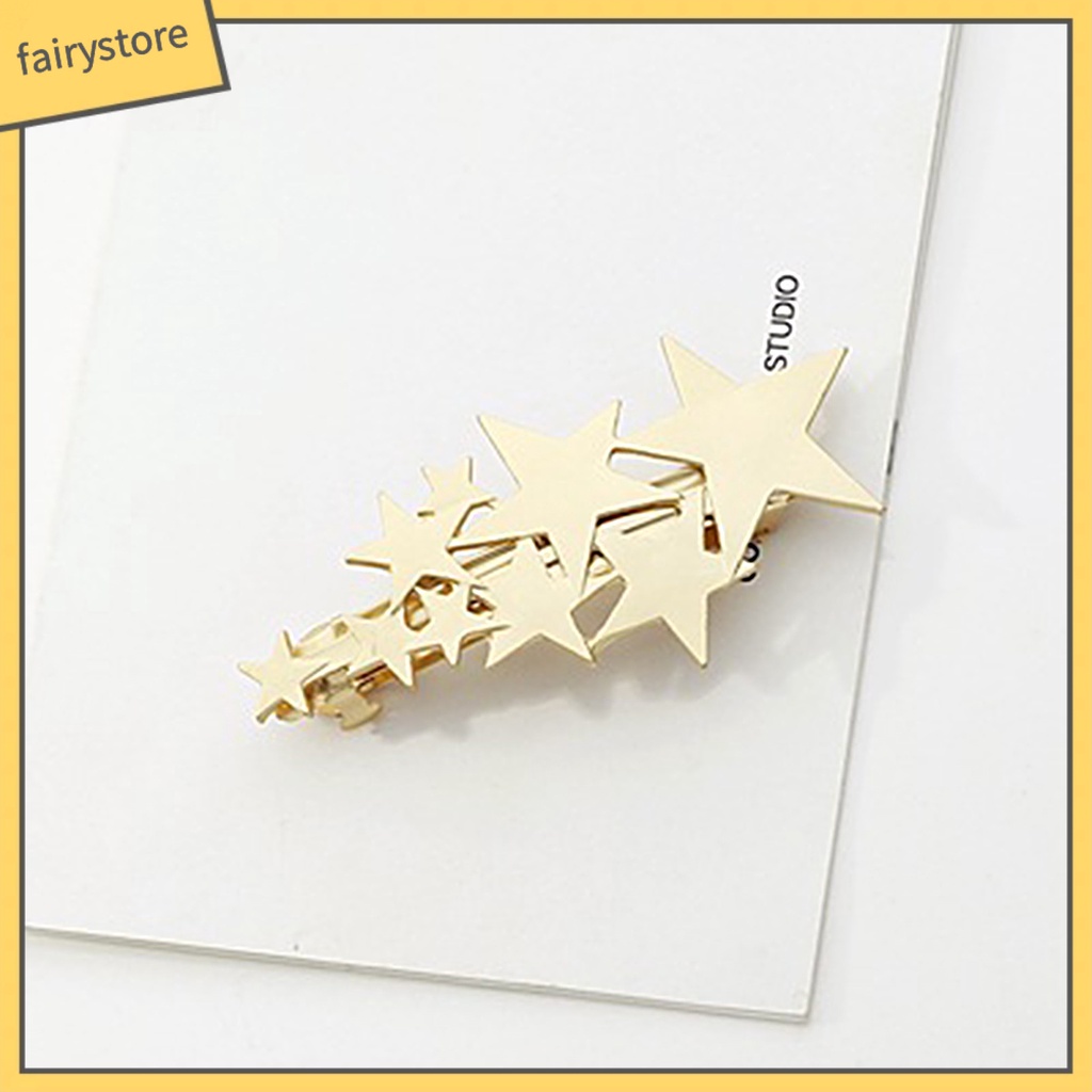 Kẹp Tóc Hình Ngôi Sao Bằng Hợp Kim Ngọt Ngào