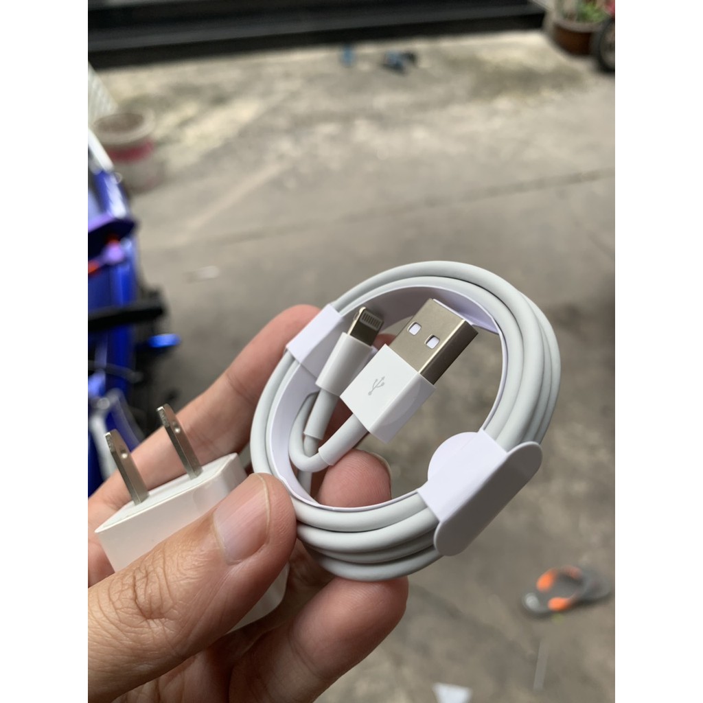 SALES LỚN_Bộ Củ Sạc A21 và Cáp Foxconn cao cấp cho IP5/6/7/8/X-BH 1 THÁNG