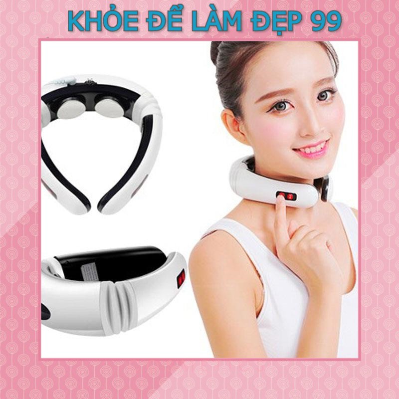 [Freeship] Máy Massage 3D Vật Lý Trị Liệu Vai Gáy Cổ Đa Năng KI 5830 [Hàng Chính Hãng]