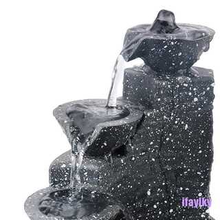 Thác Nước Phong Thủy Để Bàn Trang Trí