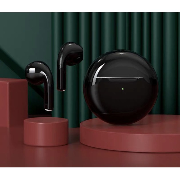Tai nghe không dây bluetooth pro 6 hình tròn độc lạ kiểu mới trên thị trường âm thanh sống động mới mẻ