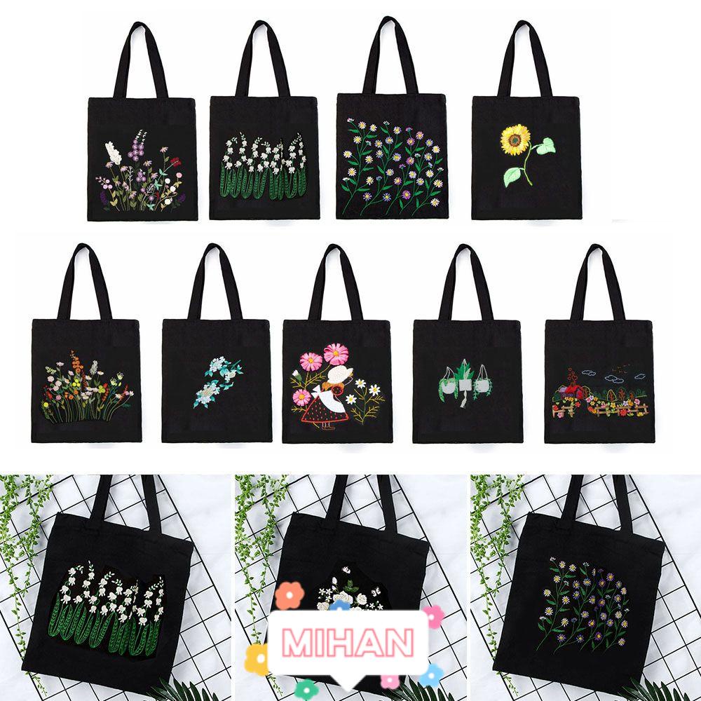 Túi Vải Canvas Thêu Thủ Công MIHAN1