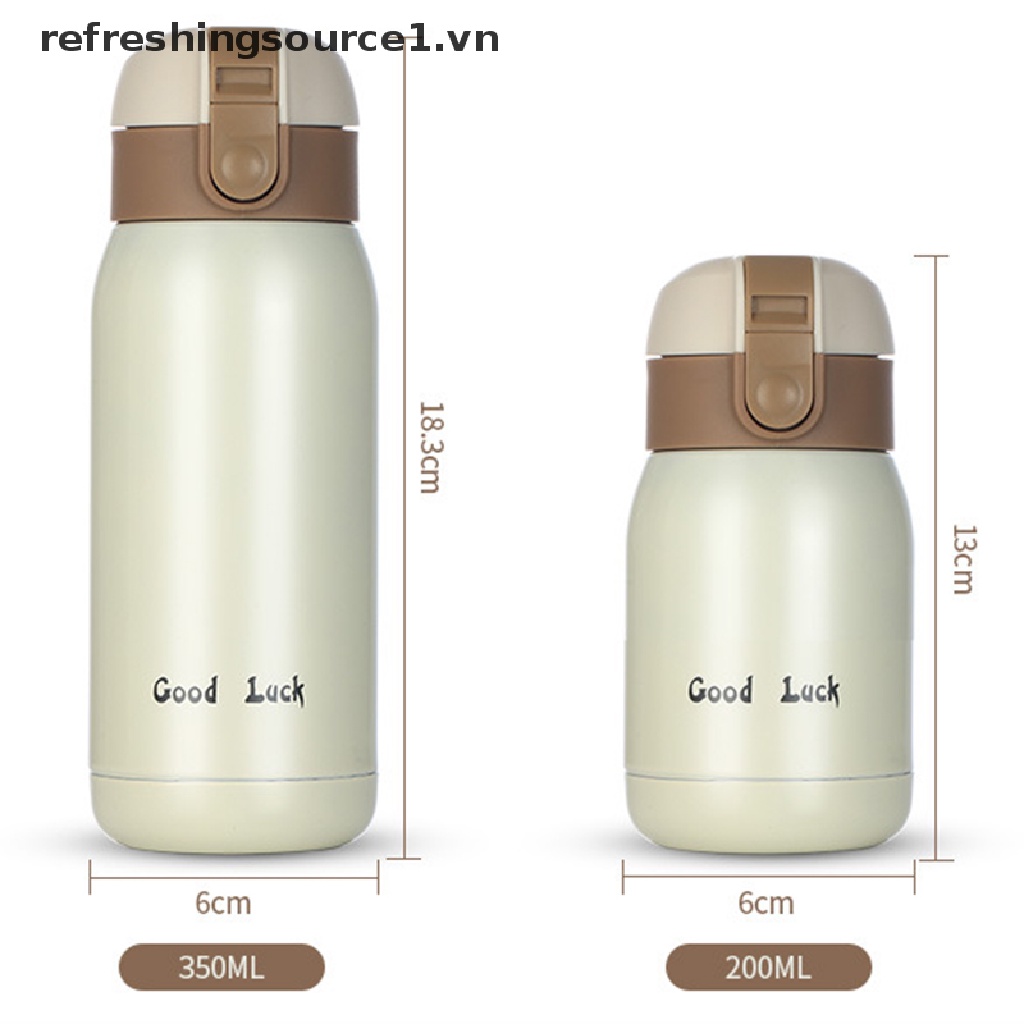 Bình nước giữ nhiệt mini bằng thép không gỉ nhỏ gọn tiện lợi cho các bé