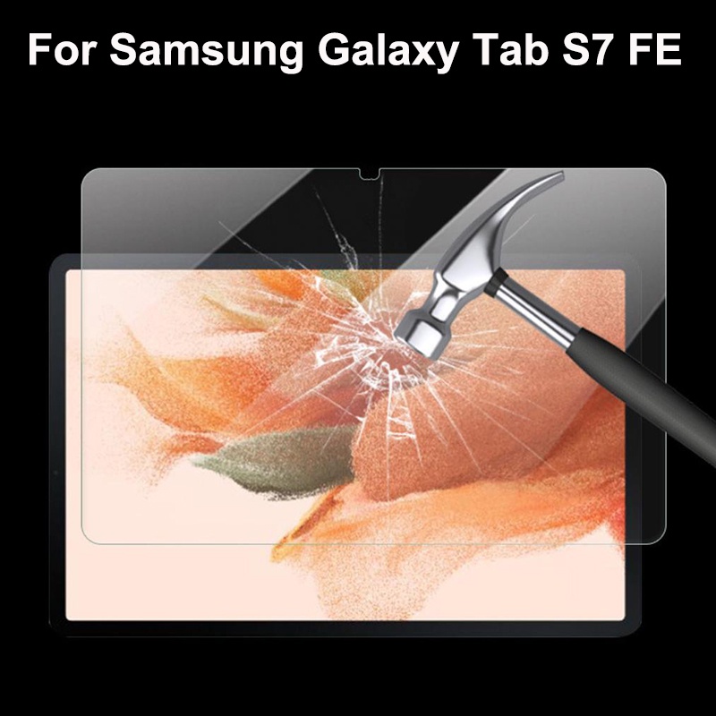 DÁN Kính Cường Lực Bảo Vệ Màn hình 9H Samsung Galaxy Tab S7 S9 Fe 12.4 Inch 2021 T730 T735  S8 ULTRA chống xước