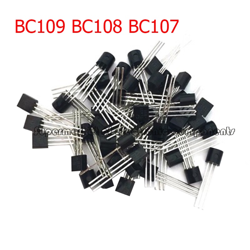 10 Miếng BC109 TO92 BC109B Transistor TO-92 BC107 BC107B BC108 BC108B Mới