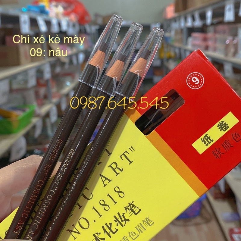 Sỉ 1 lố 12 chiếc bút chì xe kẻ lông mày