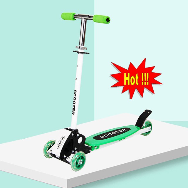 Xe trượt scooter cao cấp 3 bánh, dành cho bé vận động vui chơi ngoài trời, dã ngoại, bảo hành 12 tháng