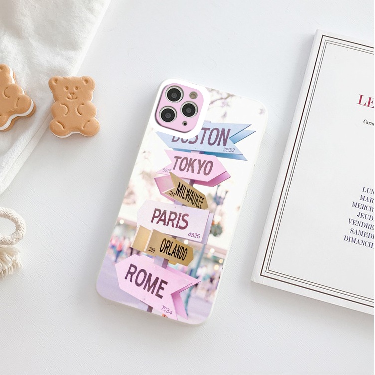 Ốp điện thoại iphone cây cột Rome, London chống sốc Ốp iphone 6/6s/7/8/se2020/x/xr/xsmax/11/12/pro/promax