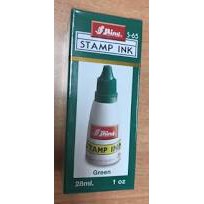 (Gía tốt) 1 lọ mực dấu màu xanh lá cây hoặc màu tím, chính hãng Shiny