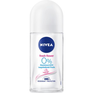 Lăn Ngăn Mùi Nivea Fresh Pure, Hương Hoa Tự Nhiên, Đức