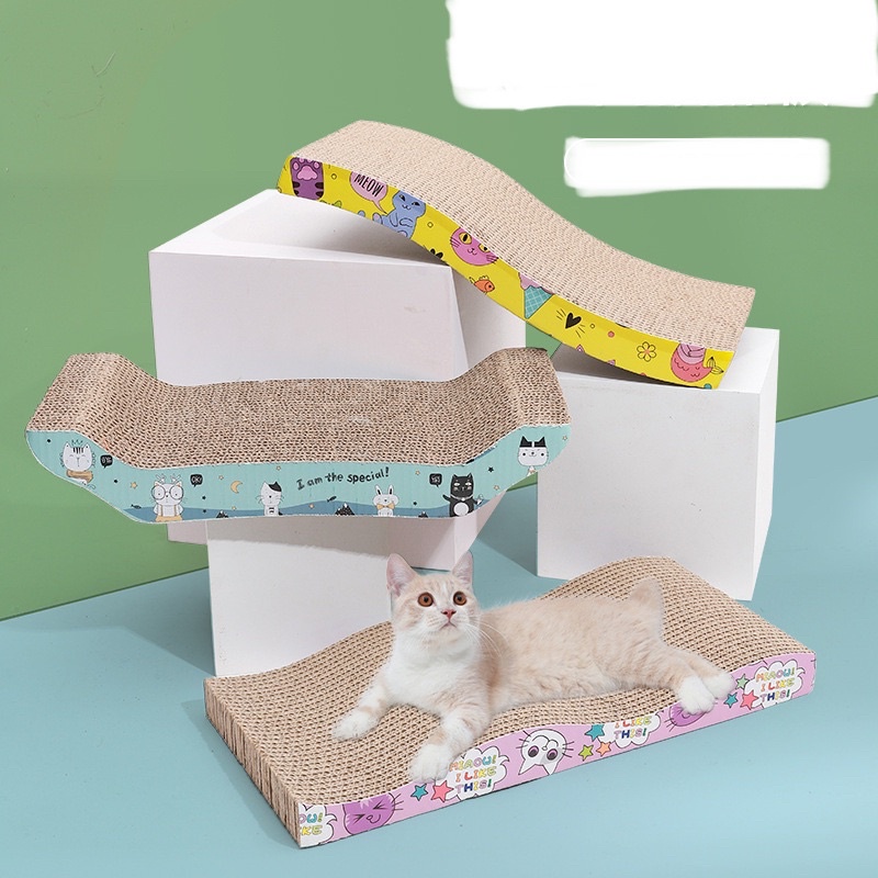 Bàn Cào Móng Cho Mèo Giảm Stress Nhiều Hình Dáng