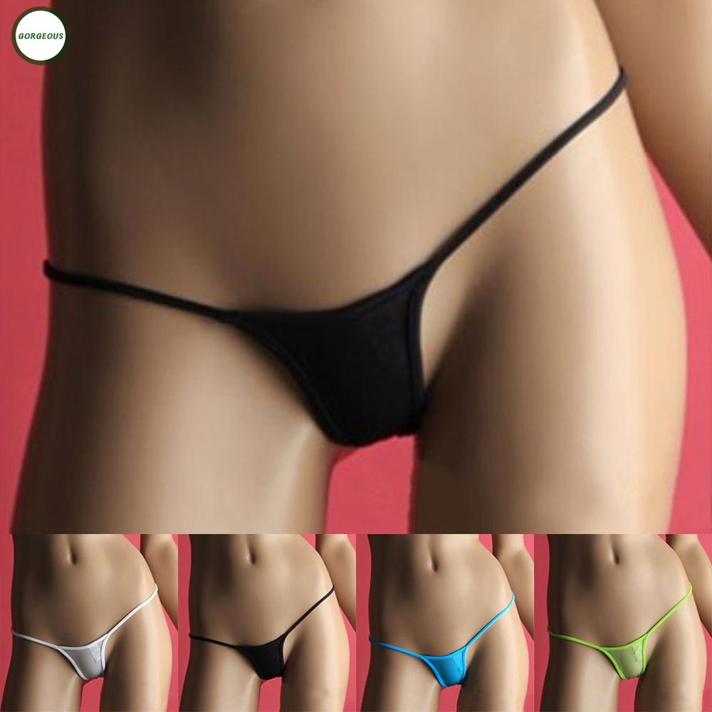 GORGEOUS~Womens Sexy Thong Mini G-String Underwear Panties Micro Lingerie Panty Briefs