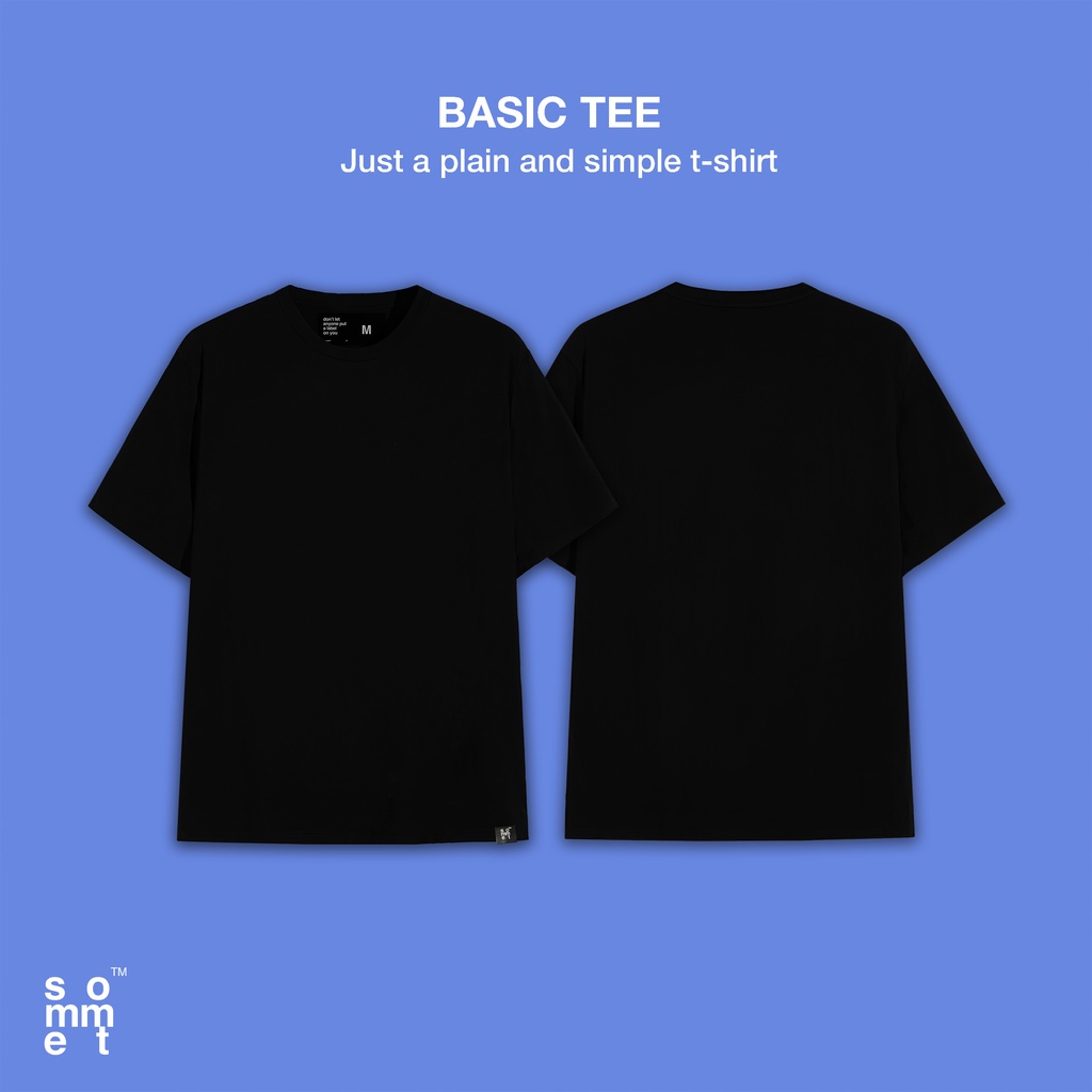 Áo phông trơn basic The Sommet